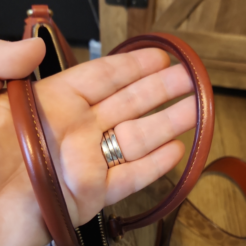 Coach Tan and Brown Shoulder Bag - Picture 7 of 13
